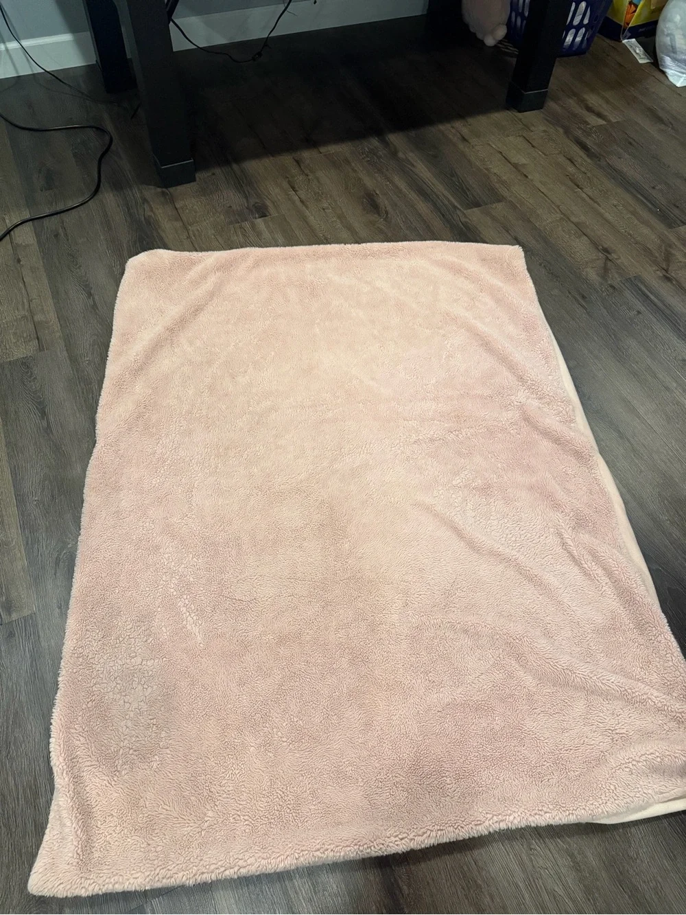 Women's Soft Plush Skirt - Blush Pink